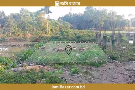 হেয়াকো তরকারি বাজারে ৬শতক জোতের জায়গা বিক্রি করা হবে_jomibazar.com.bd_জমি বাজার_24FAT002_1
