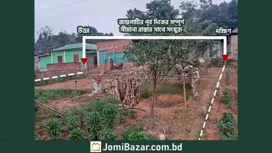 হেয়াকো চৌধুরী পাড়া ডুপ্লেক্স বা বহুতল ভবন করার মত ১২শতক দখলীয় জায়গা বিক্রি করা হবে_jomibazar.com.bd_জমি বাজার_25FAT001_8